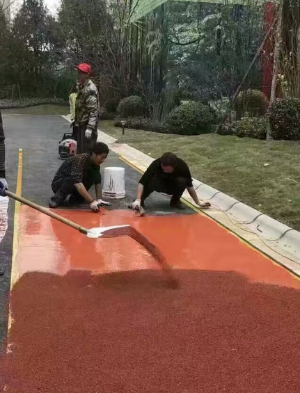 开州彩色路面改色是提升路面美观性
